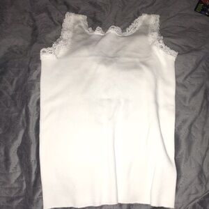 Brandy Melville lace crop top